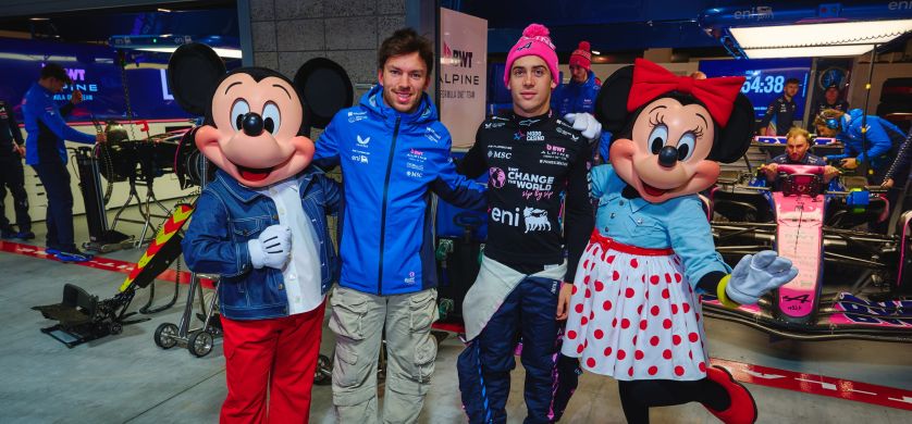 "Acelerando la magia", la colaboración global de Disney y la Fórmula 1