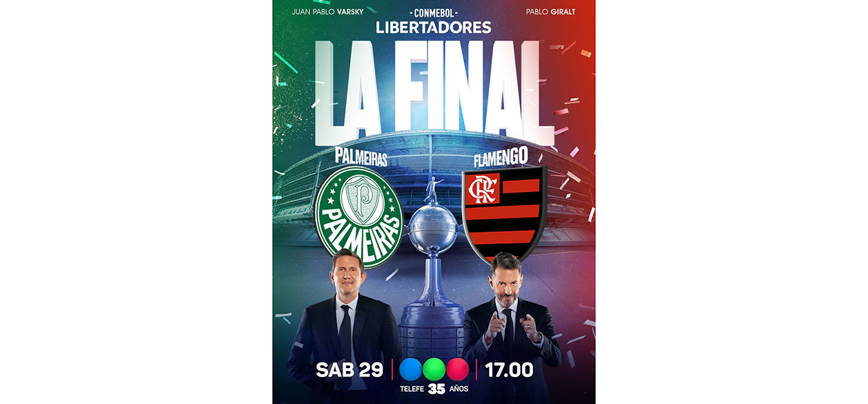 Palmeiras vs Flamengo: la final de la Libertadores se vive por Telefe y ESPN en Disney+