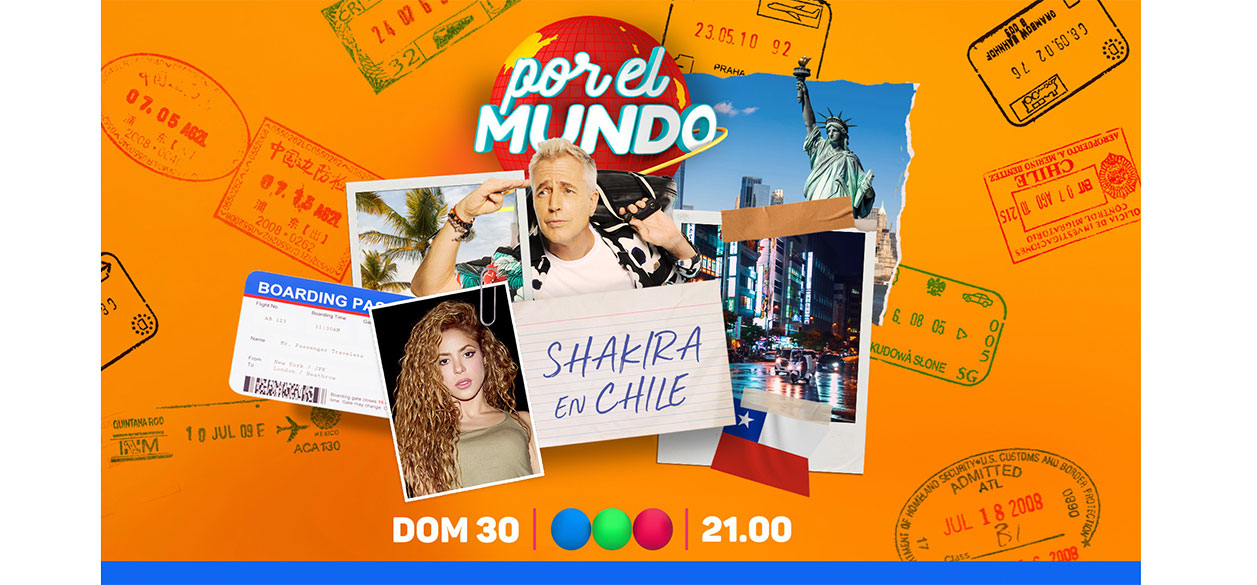 Shakira en exclusiva con Marley en "Por El Mundo"