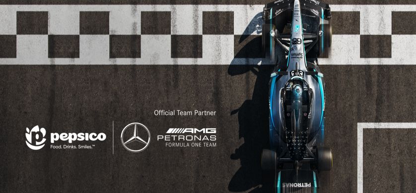 Histórica alianza global entre Pepsico y el equipo Mercedes-AMG Petronas