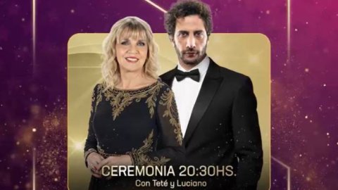 Teté Coustarot y Luciano Cáceres conducirán la ceremonia del Martín Fierro de Cine 2025