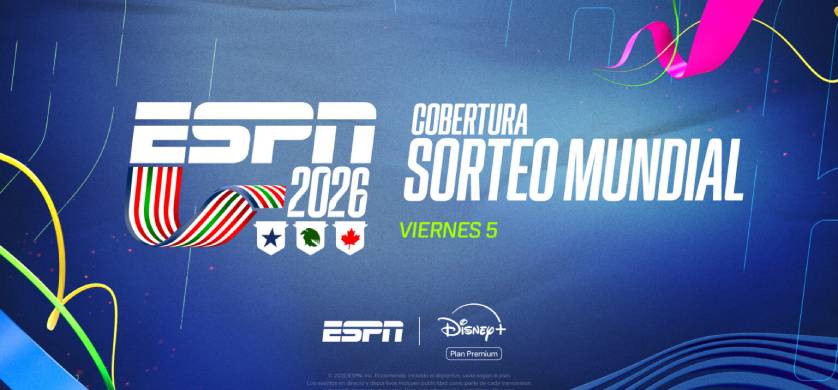 ESPN presenta su cobertura especial del sorteo del Mundial 2026