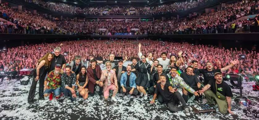 La Fiesta ¡FA! debutó en el Movistar Arena ante un estadio colmado y anunció su próxima edición para el 2026