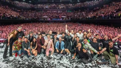 La Fiesta ¡FA! debutó en el Movistar Arena ante un estadio colmado y anunció su próxima edición para el 2026