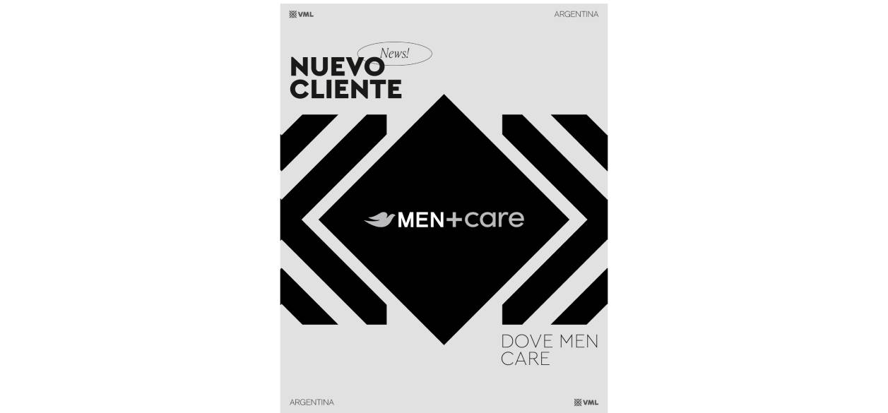 Dove Men+Care elige a VML Argentina para su campaña rumbo al Mundial 2026