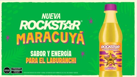 Rockstar suma el sabor Maracuyá a su propuesta de bebidas energizantes