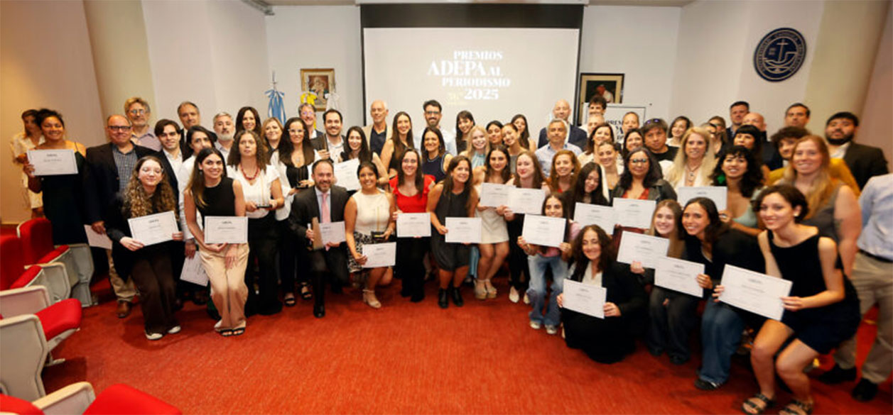 Se entregaron los Premios ADEPA al Periodismo 2025