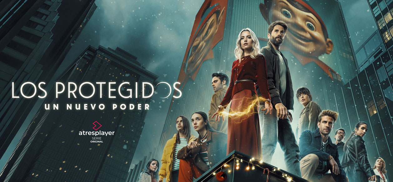 Atresplayer y el canal de TV paga Atreseries Internacional estrenan ‘Los protegidos: Un nuevo poder