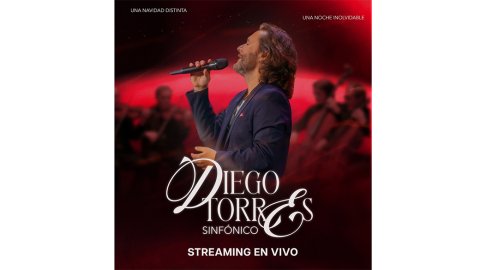 Disney+ transmitirá en exclusiva "Diego Torres Sinfónico", desde el Movistar Arena de Buenos Aires