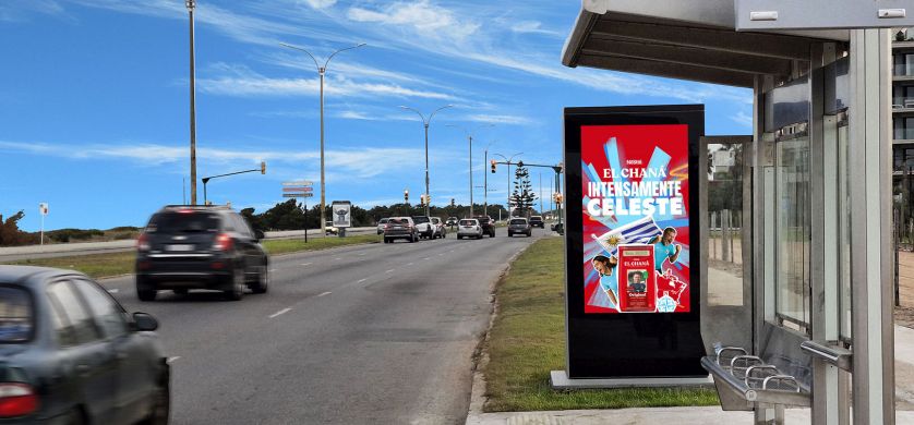 Nestlé Uruguay y Global Vía Pública marcan un hito en programmatic OOH
