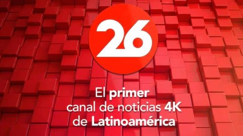 Canal 26 será el primer canal de noticias de Latinoamérica en emitir en calidad 4K