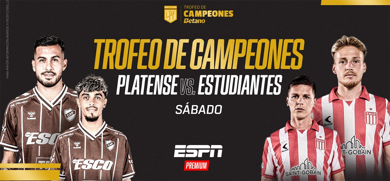 Platense y Estudiantes van por el Trofeo de Campeones, último título del año 