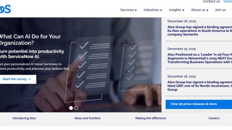 El Grupo Atos firmó un acuerdo para vender sus operaciones en Sudamérica a Semantix