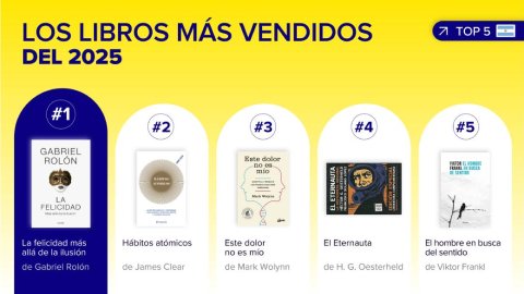 Cuáles fueron los libros más elegidos por los argentinos en Mercado Libre durante 2025