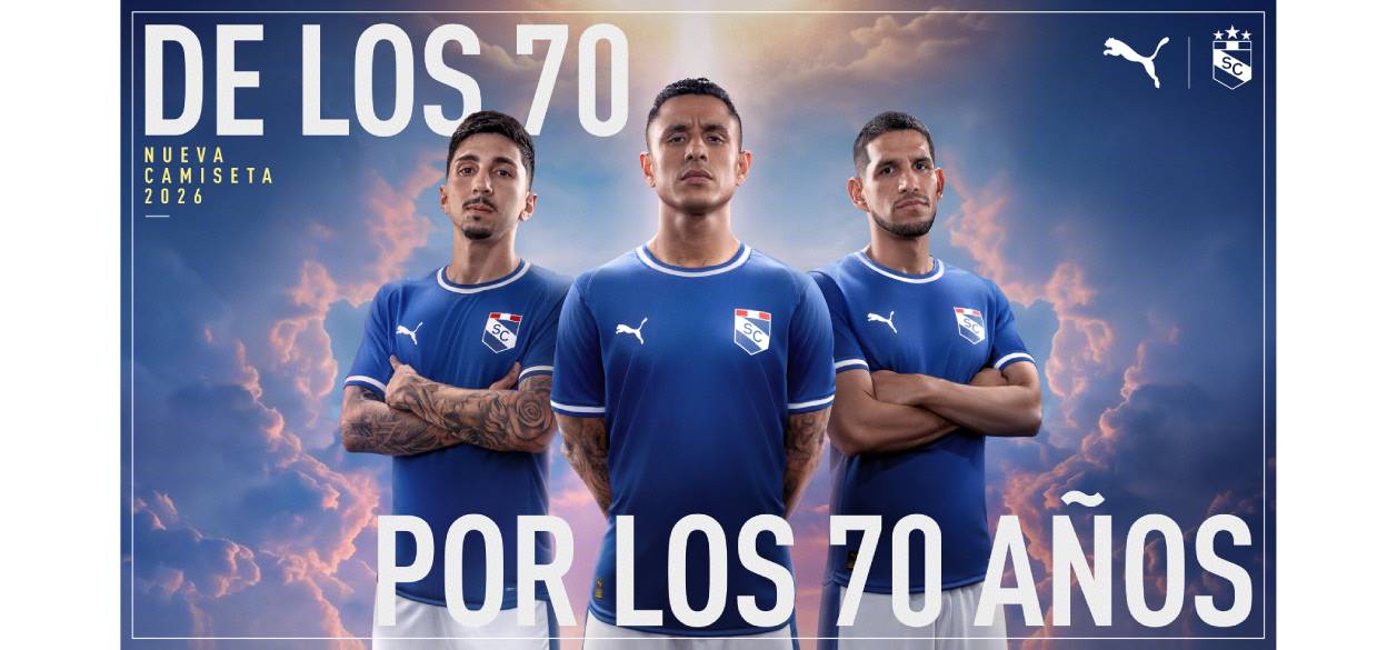 La campaña de PUMA por McCANN Perú celebra los 70 años de Sporting Cristal