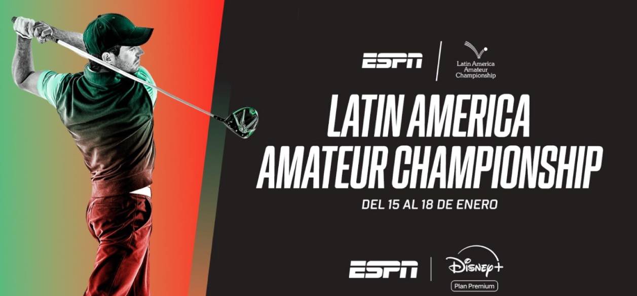 ESPN transmite el Latin American Amateur Championship