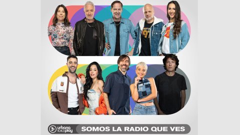 “Somos la radio que ves”: Urbana Play cerró el 2025 con una campaña en la calle y en pantalla