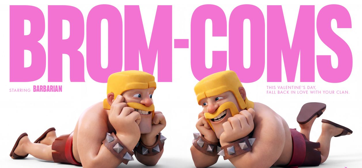 DAVID New York presenta una campaña de San Valentín inspirada en las comedias románticas para Clash of Clans