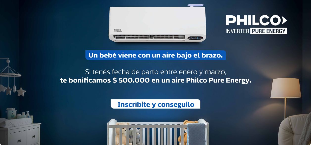 “Un aire bajo el brazo”, la nueva campaña de Philco