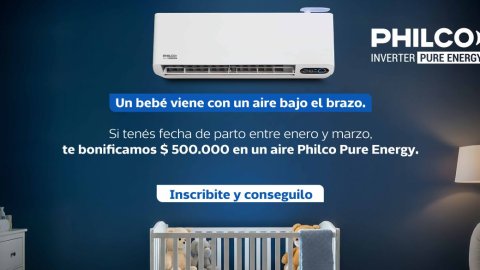 “Un aire bajo el brazo”, la nueva campaña de Philco