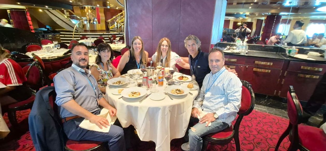 FilmSuez y anunciantes compartieron un almuerzo a bordo del MSC Fantasia