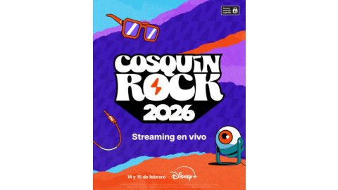 Disney+ transmitirá en exclusiva el festival Cosquín Rock 2026