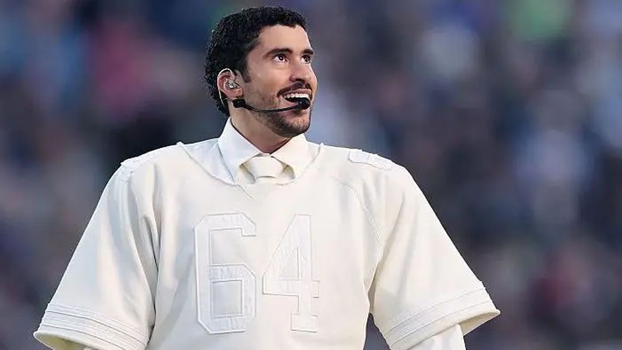 Bad Bunny disparó un 54% sus streams en Spotify Argentina tras su show en el Super Bowl
