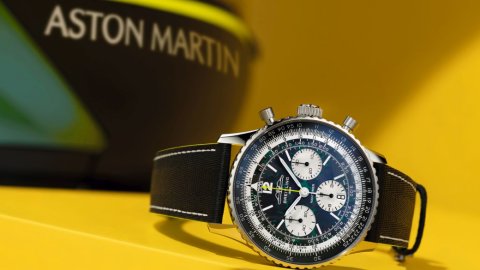 Breitling y Aston Martin aceleran una alianza histórica en la Fórmula 1