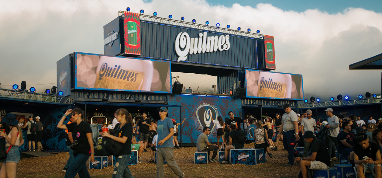 Quilmes vuelve a Cosquín Rock con un escenario propio y experiencias para el público