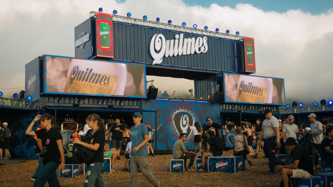 Quilmes vuelve a Cosquín Rock con un escenario propio y experiencias para el público