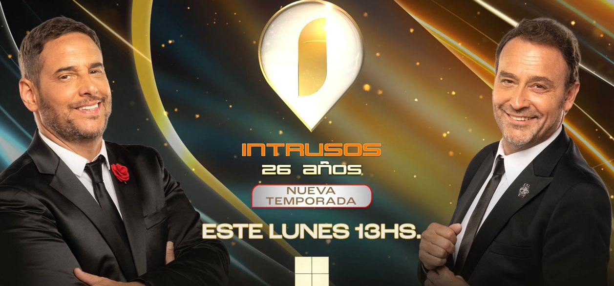 “Intrusos 26 años”, nueva temporada desde el Lunes 2 de Marzo a las 13 hs por América 