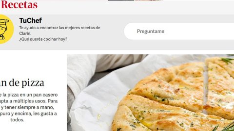 TuChef, el asistente potenciado con IA para encontrar recetas en Clarín