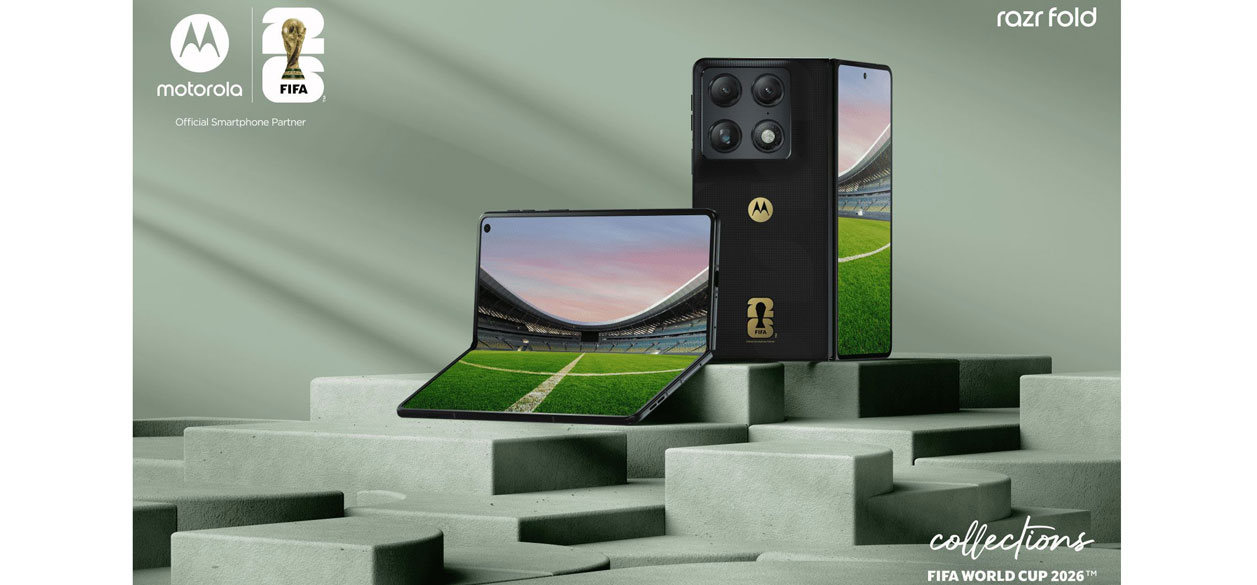 Motorola presenta la FIFA World Cup 26 Collection con ediciones especiales de sus smartphones