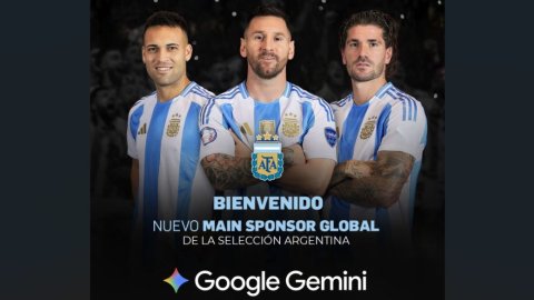 Google se suma como Main Sponsor Global de la Selección Argentina