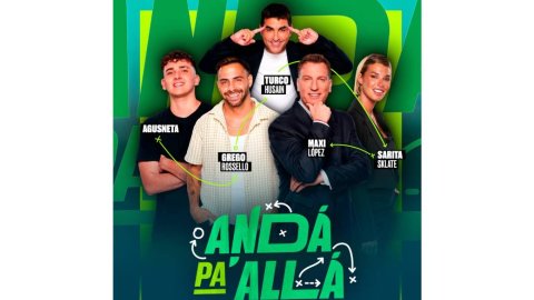 Telefe estrena Andá Pa Allá, un nuevo ciclo deportivo en Streams Telefe