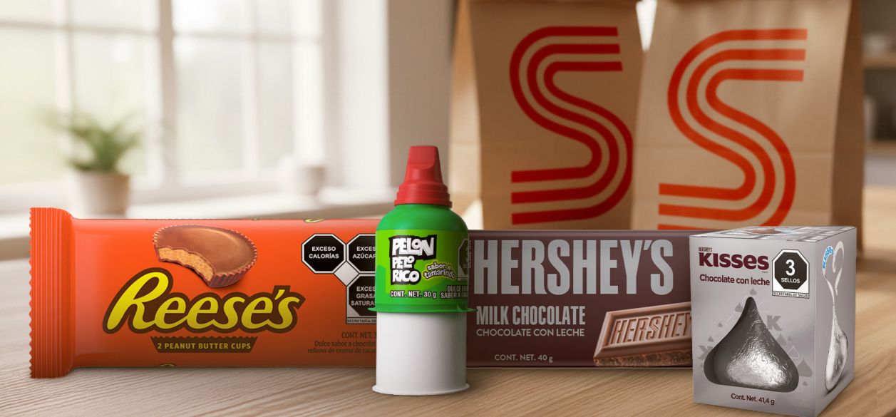 Hershey's, Pelon, Kisses, y Reese's, eligen Super