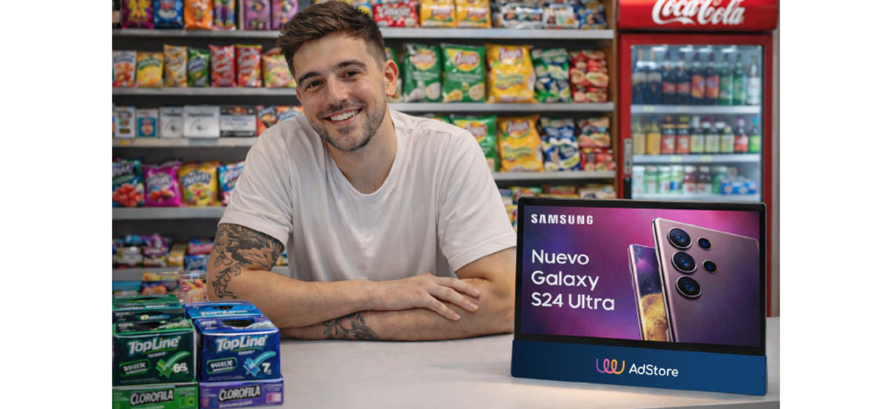 AdStore lanza una nueva red de pantallas digitales en comercios