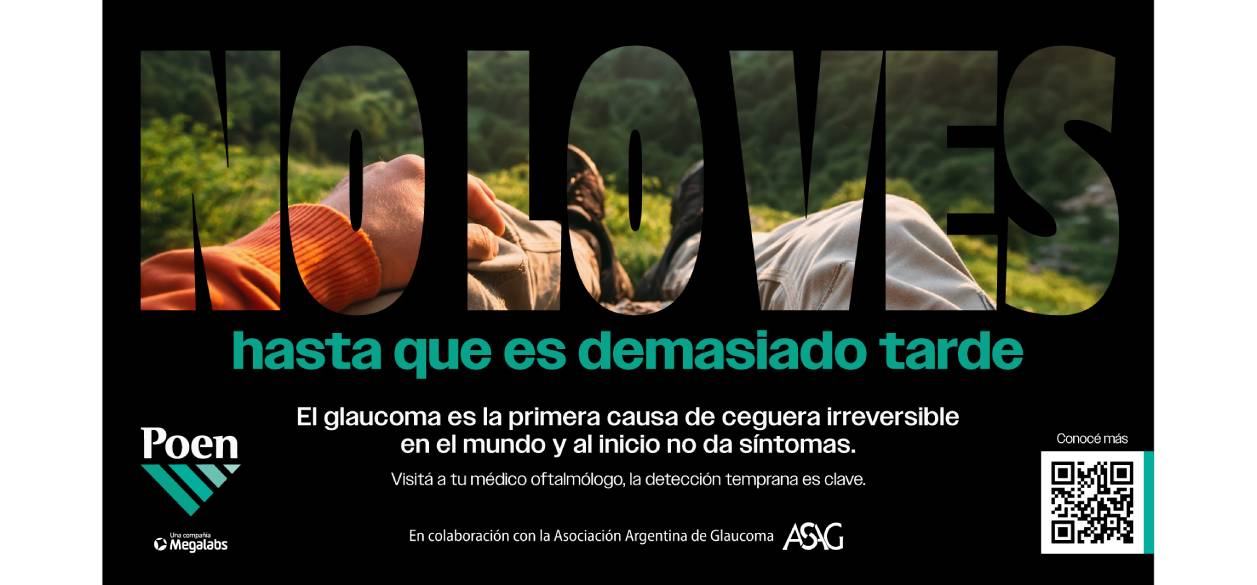 Poen lanza “No lo ves”, una campaña para concientizar sobre el glaucoma