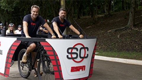 Espn pedalea contra el sedentarismo en una edición especial de Sportscenter