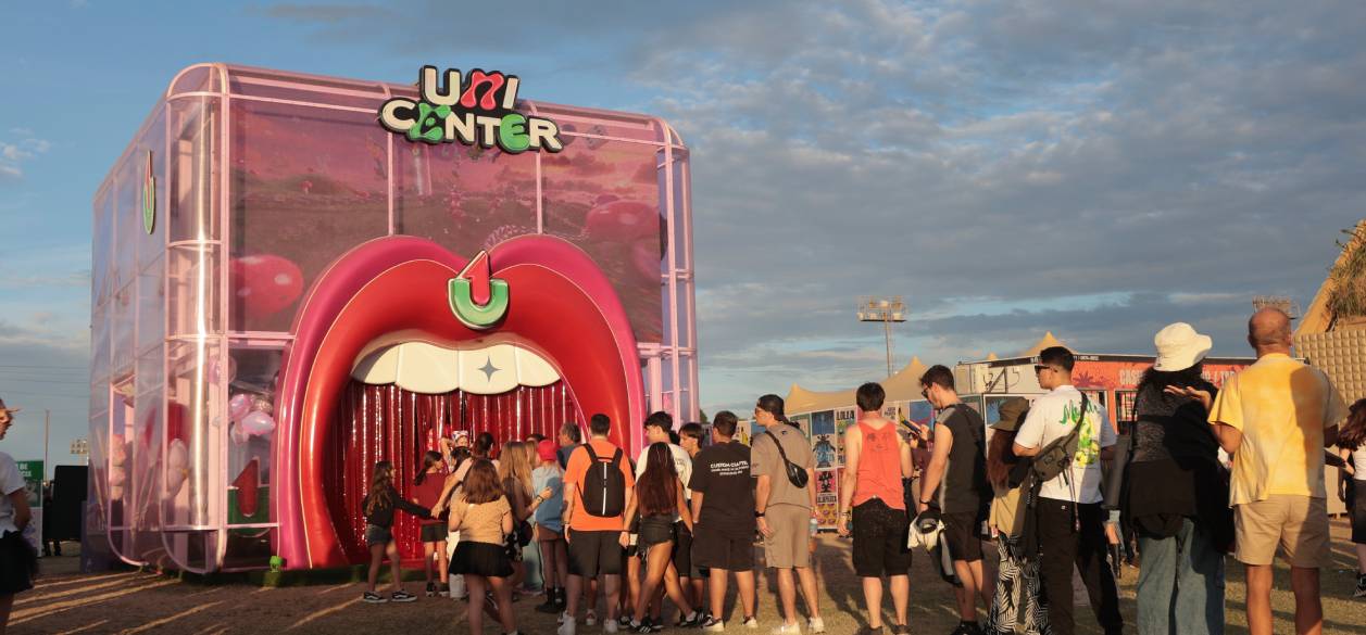 Unicenter combinó cultura pop y premios en su activación en Lollapalooza