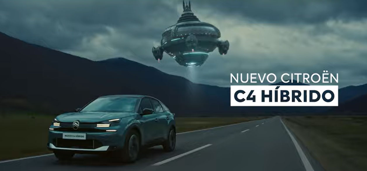 Citroën lanza una campaña intergaláctica para el lanzamiento del nuevo C4 híbrido