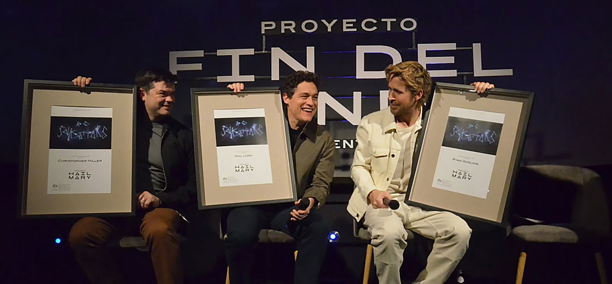 Archer Troy y Sony Pictures crean un mensaje en las estrellas para lanzar “Proyecto: fin del mundo” 