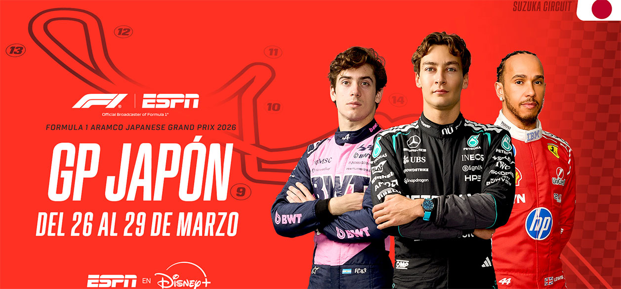 GP de Japón: Horarios y detalles de la transmisión de ESPN en el circuito de Suzuka