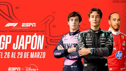 GP de Japón: Horarios y detalles de la transmisión de ESPN en el circuito de Suzuka