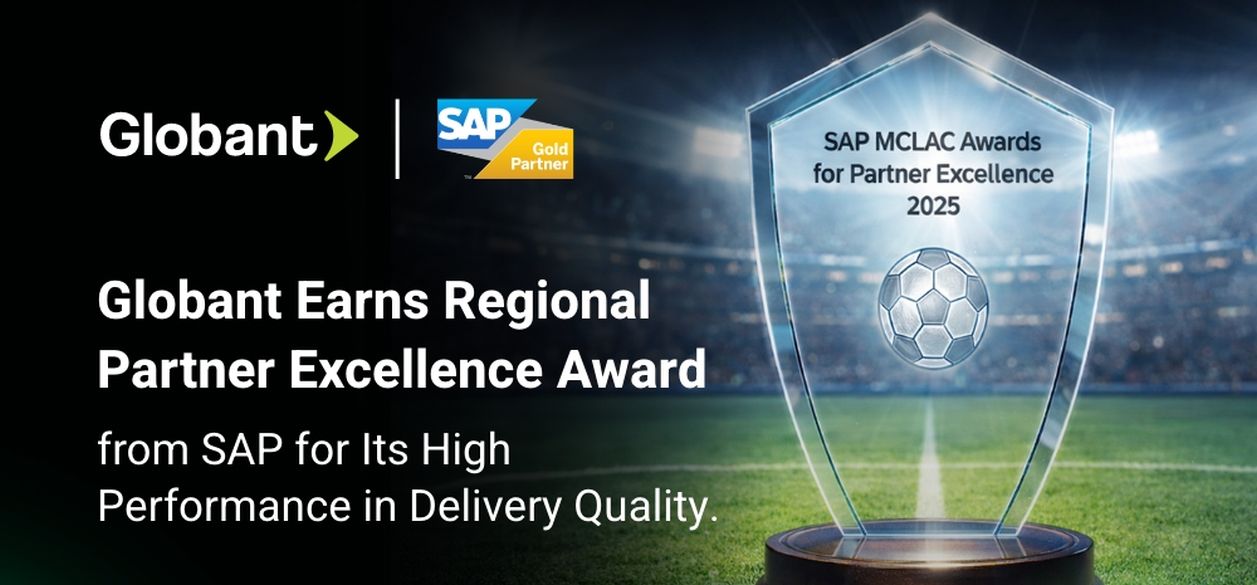 Globant gana el premio SAP a la excelencia en delivery y se consolida como socio estratégico en Latinoamérica