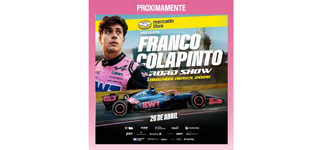 Heineken presenta el Road Show de Franco Colapinto en Buenos Aires