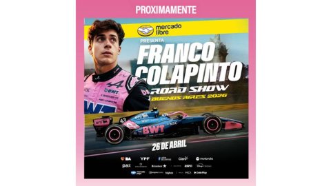Heineken presenta el Road Show de Franco Colapinto en Buenos Aires