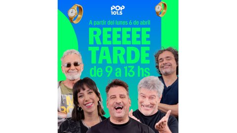 José María Listorti arranca en las mañanas de Radio POP 101.5
