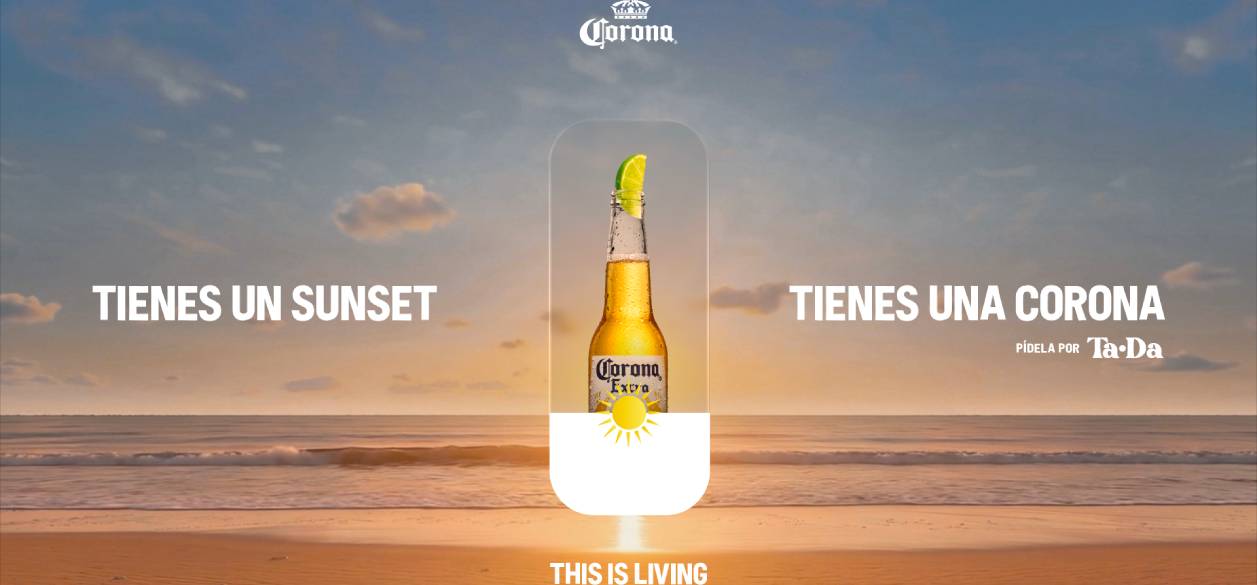 “Pay With Your Sunset”: la apuesta de Corona para llevar el atardecer al celular