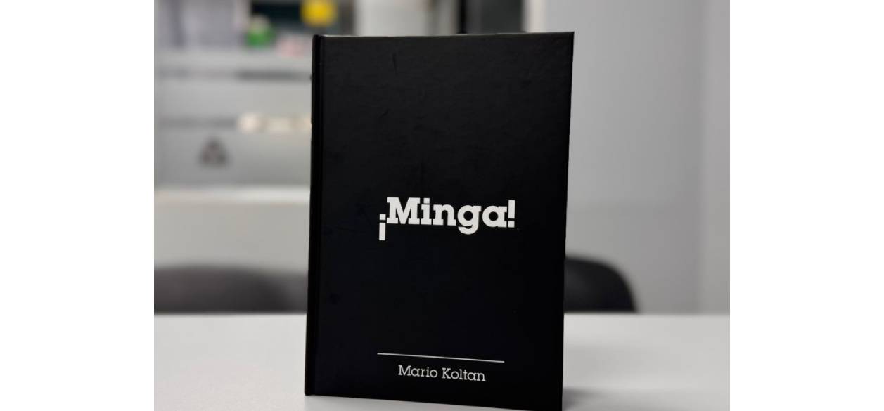 Mario Koltan presenta “Minga” en la Feria del Libro de Buenos Aires